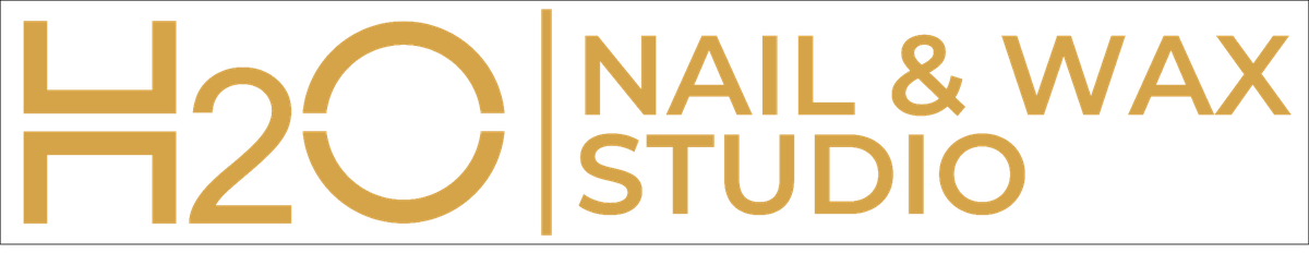 H2O Nail & Wax Studio Logo