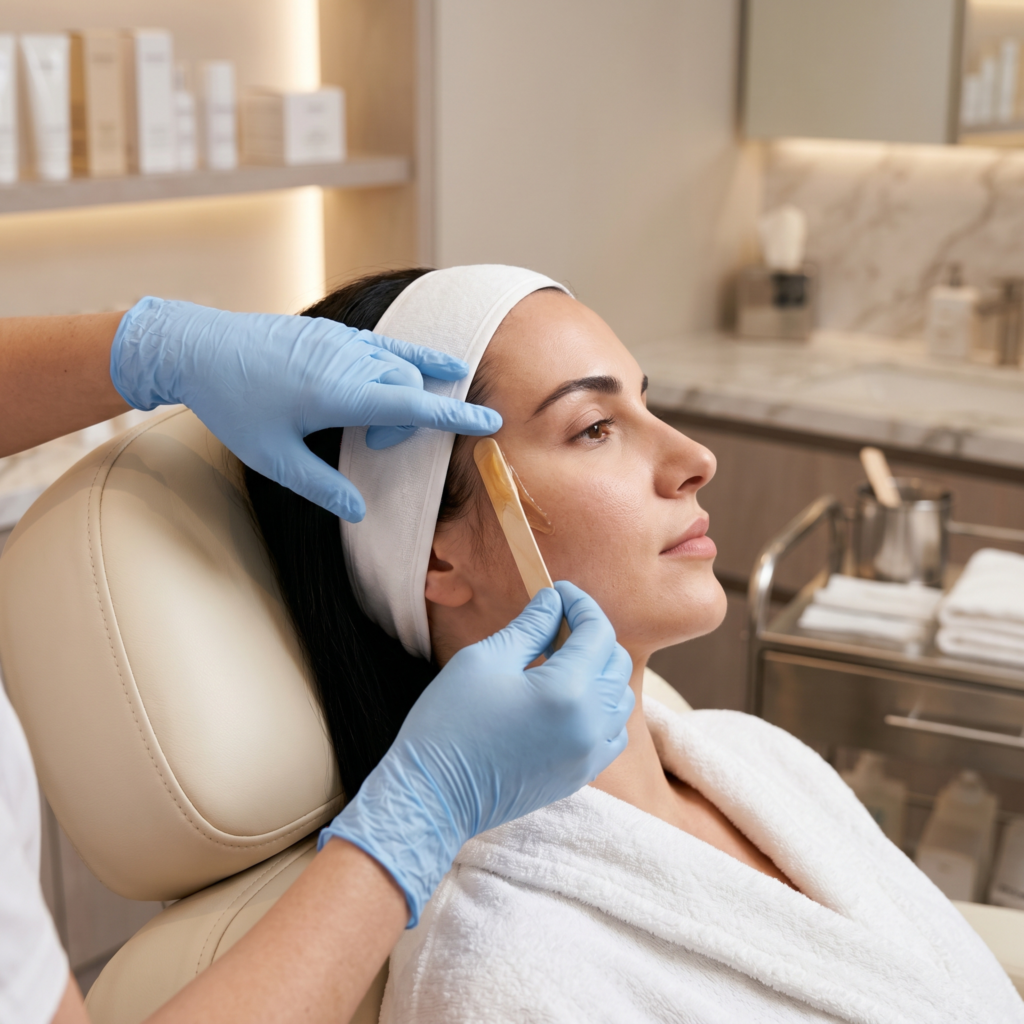 SIDEBURNS WAX service at H2O Nail & Wax Studio