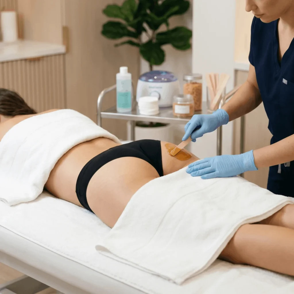 BUTT (FULL) WAX service at H2O Nail & Wax Studio
