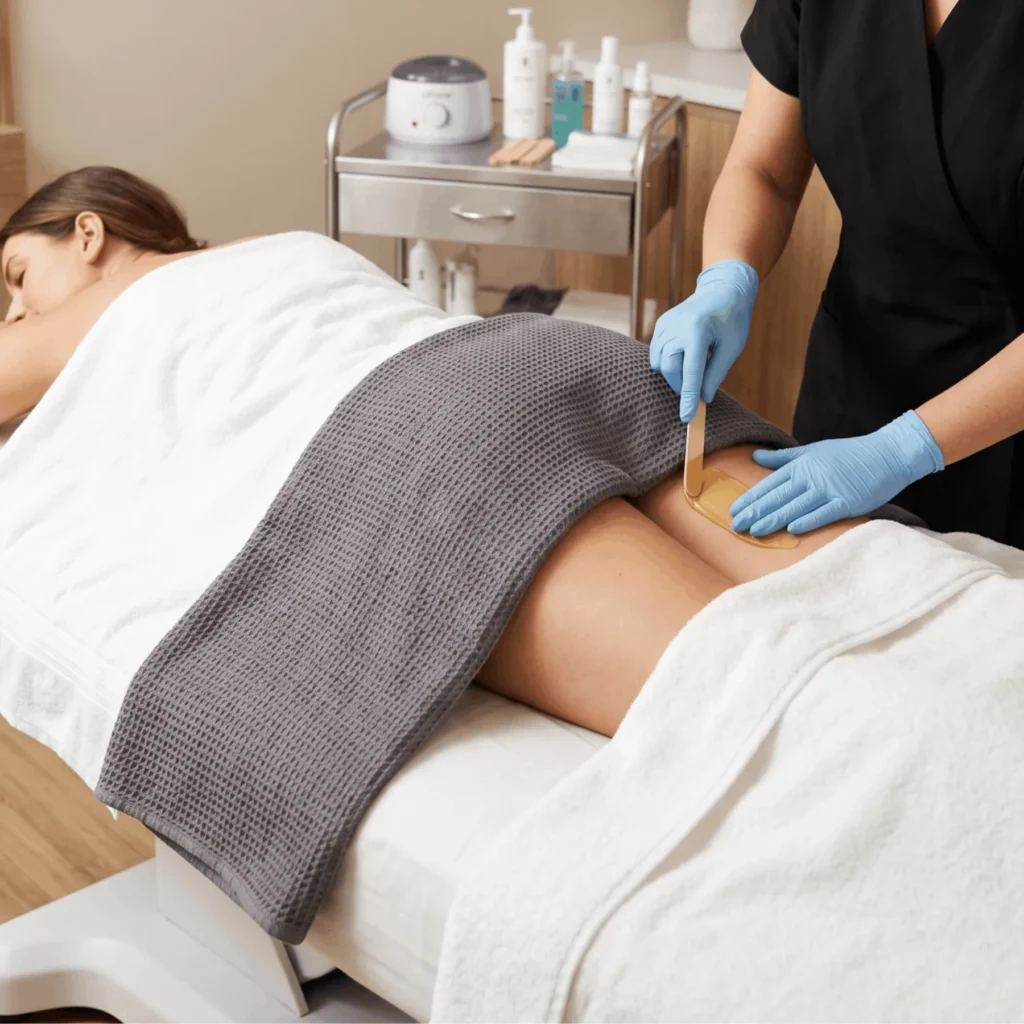 BUTT STRIP WAX service at H2O Nail & Wax Studio