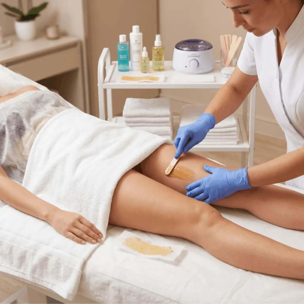 INNER THIGH WAX service at H2O Nail & Wax Studio